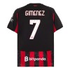 Fotbalový Dres AC Milán Gimenez 7 Domácí Dresy 2025-26